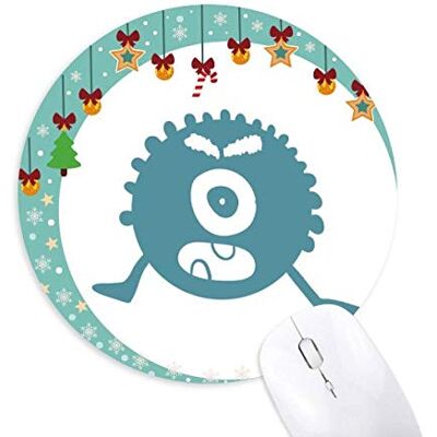 Monster Cable Alien Monster Kreatur Cyclops Maus Pad Jingling Bell Round Rubber Mat Monster Cable Alien Monster Kreatur Cyclops Maus Pad Jingling Bell Round Rubber Mat