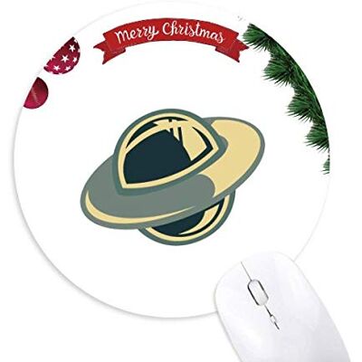 Monster Cable Universum Alien Monster UFO Round Rubber Maus Pad Weihnachtsbaum Mat Monster Cable Universum Alien Monster UFO Round Rubber Maus Pad Weihnachtsbaum Mat