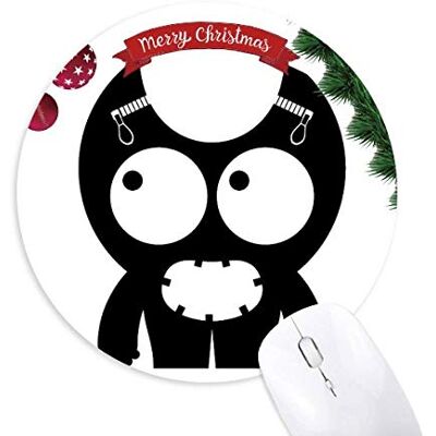 Monster Cable Universum Alien Monster Alien Kreatur Rund Gummi Maus Pad Weihnachtsbaum Mat Monster Cable Universum Alien Monster Alien Kreatur Rund Gummi Maus Pad Weihnachtsbaum Mat