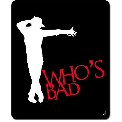 1art1 Musik King of Pop, Who's Bad Moonwalk Mauspad 23x19 cm 1art1 Musik King of Pop, Who's Bad Moonwalk Mauspad 23x19 cm