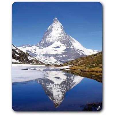 1art1 Berge Matterhorn Mit Riffelsee Mauspad 23x19 cm 1art1 Berge Matterhorn Mit Riffelsee Mauspad 23x19 cm