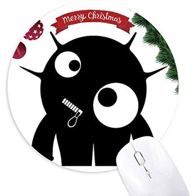 Monster Cable Universum Alien Monster Alien Round Rubber Maus Pad Weihnachtsbaum Mat Monster Cable Universum Alien Monster Alien Round Rubber Maus Pad Weihnachtsbaum Mat