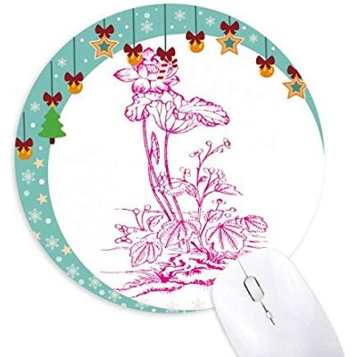 Leaf Lotus Flower Wasserpflanze Maus Pad Jingling Bell Round Rubber Mat Leaf Lotus Flower Wasserpflanze Maus Pad Jingling Bell Round Rubber Mat