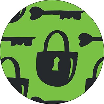 Bonateks , Runden Digital Bedruckt Mauspad, rutschfeste Unterseite, für Büro und Zuhause, Durchmesser: 22 cm Bonateks , Runden Digital Bedruckt Mauspad, rutschfeste Unterseite, für Büro und Zuhause, Durchmesser: 22 cm