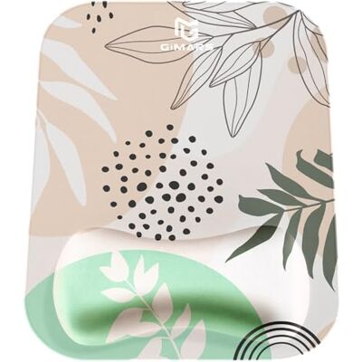 Gimars Mauspad mit Gelkissen, Ergonomisches Mousepad mit Handauflage, Gel Memory Foam Wasserdicht Mauspads mit Handgelenkauflage für Computer Laptop Offfice Heim, Morandi Beige Gimars Mauspad mit Gelkissen, Ergonomisches Mousepad mit Handauflage, Gel Memory Foam Wasserdicht Mauspads mit Handgelenkauflage für Computer Laptop Offfice Heim, Morandi Beige