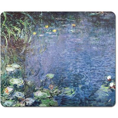 1art1 Claude Monet Seerosen, Morgen Mauspad 23x19 cm 1art1 Claude Monet Seerosen, Morgen Mauspad 23x19 cm