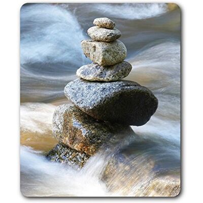 1art1 Steine Fels In Der Brandung, Zen Mauspad 23x19 cm 1art1 Steine Fels In Der Brandung, Zen Mauspad 23x19 cm