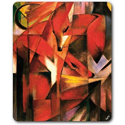 1art1 Franz Marc Füchse, 1913 Mauspad 23x19 cm 1art1 Franz Marc Füchse, 1913 Mauspad 23x19 cm