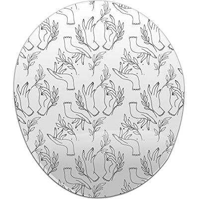 Bonamaison , Ergonomisches Mauspad mit Handgelenkauflage, Digital Bedruckt Mauspad Anti-Sehnenscheide Probleme, rutschfeste Unterseite, für Büro und Zuhause, Größe: 20x23 cm Bonamaison , Ergonomisches Mauspad mit Handgelenkauflage, Digital Bedruckt Mauspad Anti-Sehnenscheide Probleme, rutschfeste Unterseite, für Büro und Zuhause, Größe: 20x23 cm