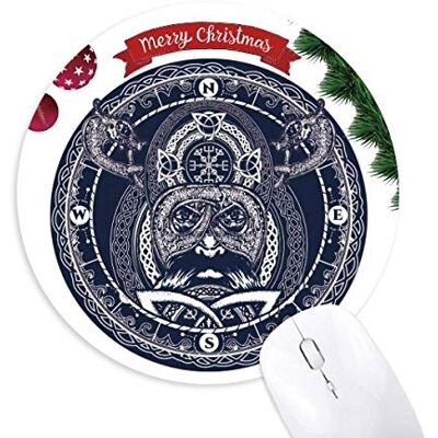 People Compass Circle Art Pattern Round Rubber Maus Pad Weihnachtsbaum Mat People Compass Circle Art Pattern Round Rubber Maus Pad Weihnachtsbaum Mat
