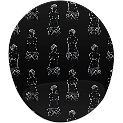 Bonamaison , Ergonomisches Mauspad mit Handgelenkauflage, Digital Bedruckt Mauspad Anti-Sehnenscheide Probleme, rutschfeste Unterseite, für Büro und Zuhause, Größe: 20x23 cm Bonamaison , Ergonomisches Mauspad mit Handgelenkauflage, Digital Bedruckt Mauspad Anti-Sehnenscheide Probleme, rutschfeste Unterseite, für Büro und Zuhause, Größe: 20x23 cm