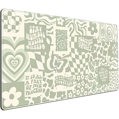 DCJJM Boho Ästhetische Schreibtischunterlage Beige Retro Hippie Boho XXL Groß Erweitertes Gaming Grün Salbei Mauspad Frauen Gamer Mädchen Arbeit Büro Computer Schreibtischmatte Mauspad Laptop Tastatur Matte DCJJM Boho Ästhetische Schreibtischunterlage Beige Retro Hippie Boho XXL Groß Erweitertes Gaming Grün Salbei Mauspad Frauen Gamer Mädchen Arbeit Büro Computer Schreibtischmatte Mauspad Laptop Tastatur Matte