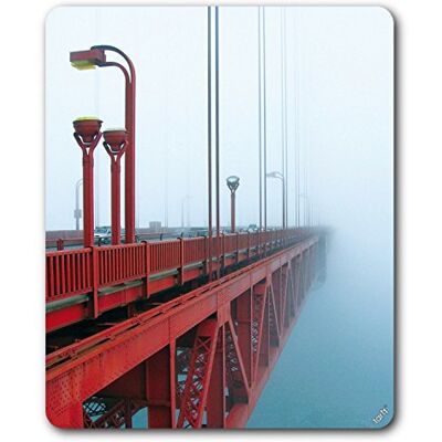 1art1 San Francisco Golden Gate Brücke In Den Nebel Mauspad 23x19 cm 1art1 San Francisco Golden Gate Brücke In Den Nebel Mauspad 23x19 cm
