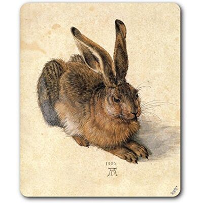 1art1 Albrecht Dürer Junger Feldhase, 1502 Mauspad 23x19 cm 1art1 Albrecht Dürer Junger Feldhase, 1502 Mauspad 23x19 cm