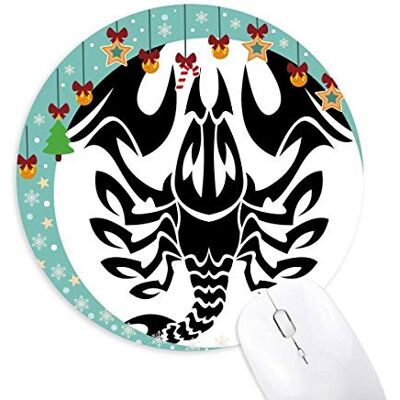 Sternschnuppe Zodiac sign Mouse Pad Jingling Bell Round Rubber Mat Sternschnuppe Zodiac sign Mouse Pad Jingling Bell Round Rubber Mat