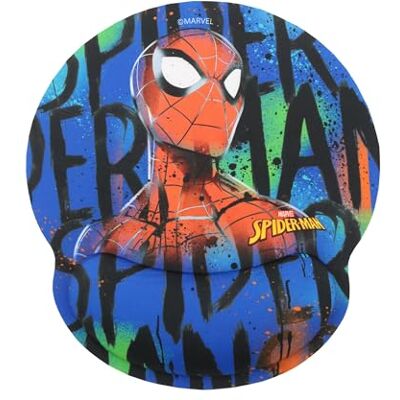WONDEE Spiderman Marvel Mousepad mit Handauflage das Ihnen Kraft gibt, Gel Mauspad mit Handgelenkauflage mit Exclusives Spider-Man Design, Marvel Spiderman Geschenke WONDEE Spiderman Marvel Mousepad mit Handauflage das Ihnen Kraft gibt, Gel Mauspad mit Handgelenkauflage mit Exclusives Spider-Man Design, Marvel Spiderman Geschenke