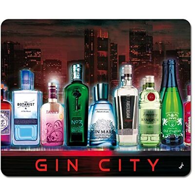 1art1 Bars Gin City Mauspad 23x19 cm 1art1 Bars Gin City Mauspad 23x19 cm