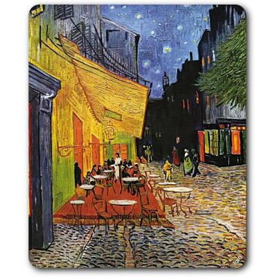 1art1 Vincent Van Gogh Terrasse des Cafés An Der Place Du Forum In Arles Am Abend, 1888 Mauspad 23x19 cm 1art1 Vincent Van Gogh Terrasse des Cafés An Der Place Du Forum In Arles Am Abend, 1888 Mauspad 23x19 cm