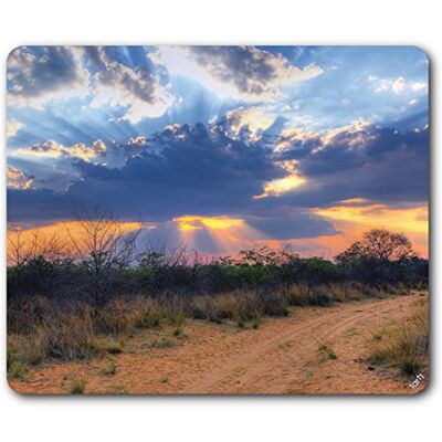 1art1 Sonnenuntergänge Sonnenstrahlen Scheinen Durch Die Wolken, Waterberg National Park, Namibia Mauspad 23x19 cm 1art1 Sonnenuntergänge Sonnenstrahlen Scheinen Durch Die Wolken, Waterberg National Park, Namibia Mauspad 23x19 cm