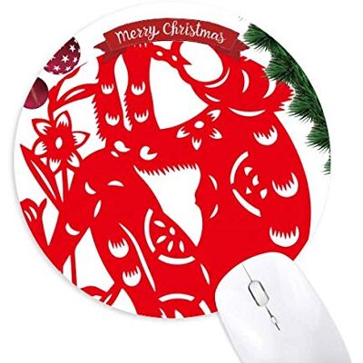 Paperpack Zodiac Monkey China Blumen rund um Gummi Maus Pad Weihnachtsbaum Mat Paperpack Zodiac Monkey China Blumen rund um Gummi Maus Pad Weihnachtsbaum Mat