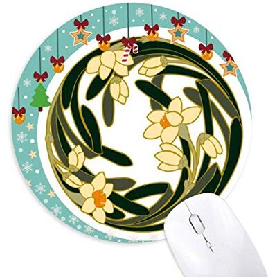 China Flower Bud Art Round Pattern Maus Pad Jingling Bell Round Rubber Mat China Flower Bud Art Round Pattern Maus Pad Jingling Bell Round Rubber Mat