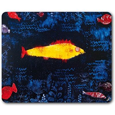 1art1 Paul Klee Der Goldene Fisch, 1925 Mauspad 23x19 cm 1art1 Paul Klee Der Goldene Fisch, 1925 Mauspad 23x19 cm