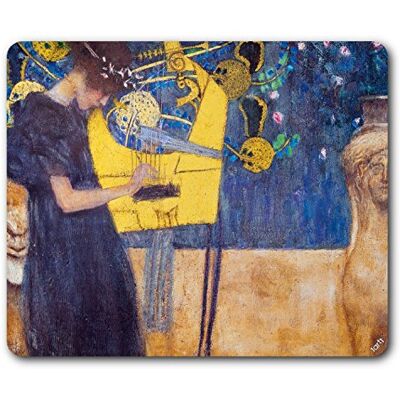 1art1 Gustav Klimt Die Musik, 1895 Mauspad 23x19 cm 1art1 Gustav Klimt Die Musik, 1895 Mauspad 23x19 cm