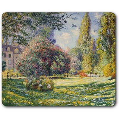 1art1 Claude Monet Der Monceau-Park, 1876 Mauspad 23x19 cm 1art1 Claude Monet Der Monceau-Park, 1876 Mauspad 23x19 cm