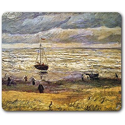 1art1 Vincent Van Gogh Am Strand Von Scheveningen, 1882 Mauspad 23x19 cm 1art1 Vincent Van Gogh Am Strand Von Scheveningen, 1882 Mauspad 23x19 cm