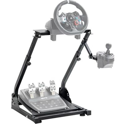 KAPIPALA Racing Lenkradhalterung Faltbar Höhenverstellbarer für Logitech G25, G27, G29, G920, G923; T300RS, TX F458, T500RS, T3PA-PRO (F1/GT) Pedale; Fanatec Clubsport&Simcube&Thrustmaster KAPIPALA Racing Lenkradhalterung Faltbar Höhenverstellbarer für Logitech G25, G27, G29, G920, G923; T300RS, TX F458, T500RS, T3PA-PRO (F1/GT) Pedale; Fanatec Clubsport&Simcube&Thrustmaster