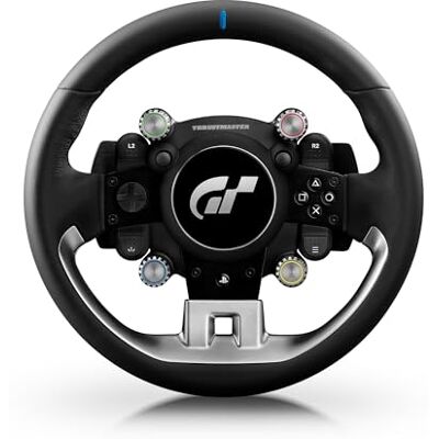 Thrustmaster GT Wheel Add-On Lenkrad mit Gran Turismo-Lizenz PS5 & PC Sony-lizenziert, entwickelt mit Polyphony Digital, für Simracing, mit Lederüberzug, 4 Encoder, D-Pad, 2 Ministicks Thrustmaster GT Wheel Add-On Lenkrad mit Gran Turismo-Lizenz PS5 & PC Sony-lizenziert, entwickelt mit Polyphony Digital, für Simracing, mit Lederüberzug, 4 Encoder, D-Pad, 2 Ministicks