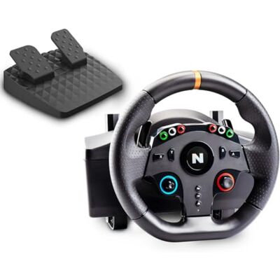 NiTHO Drive Pro ONE V24 Gaming-Lenkrad mit Pedalen für PC/PS4/Xbox/Switch 270°-Lenkung, Vibrationsfeedback, Reaktionsschnelle Pedale, Sim Racing für PC, PS4, Xbox One, Xbox Series X S, Switch NiTHO Drive Pro ONE V24 Gaming-Lenkrad mit Pedalen für PC/PS4/Xbox/Switch 270°-Lenkung, Vibrationsfeedback, Reaktionsschnelle Pedale, Sim Racing für PC, PS4, Xbox One, Xbox Series X S, Switch