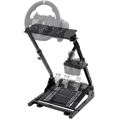 MEHOOSPVN Lenkradständer Verstellbarer & Faltbarer Simulatorständer für Lenkrad Gaming Wheel Stand Racing für Logitech G29 G27 G920 G923, Thrustmaster T300RS T300GT T248 TS-PC TSXW Gaming Cockpit MEHOOSPVN Lenkradständer Verstellbarer & Faltbarer Simulatorständer für Lenkrad Gaming Wheel Stand Racing für Logitech G29 G27 G920 G923, Thrustmaster T300RS T300GT T248 TS-PC TSXW Gaming Cockpit