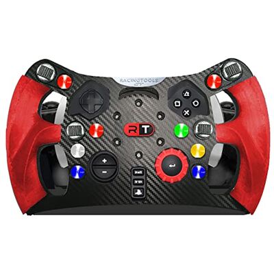 RacingTools Lenkradkranz GT für Logitech G29/G923 – Simracing Lenkrad-Ersatz, Starre Monoblock-Bauweise RacingTools Lenkradkranz GT für Logitech G29/G923 – Simracing Lenkrad-Ersatz, Starre Monoblock-Bauweise