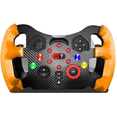 RacingTools Lenkradkranz GTR für Logitech G29/G923 – Simracing Lenkrad-Ersatz, Starre Monoblock-Bauweise RacingTools Lenkradkranz GTR für Logitech G29/G923 – Simracing Lenkrad-Ersatz, Starre Monoblock-Bauweise