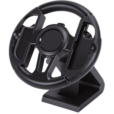 Nintendo Jelquix Lenkrad-Tischaufsatz für, Rennlenkrad mit Verstellbarer Saugnapfhalterung, für / 2 Game-Controller Nintendo Jelquix Lenkrad-Tischaufsatz für, Rennlenkrad mit Verstellbarer Saugnapfhalterung, für / 2 Game-Controller