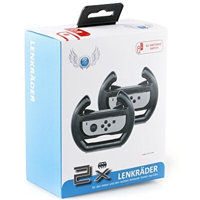 SKGAMES Lenkrad für Nintendo Switch Joy-Con Controller / 2 Stück/Schwarz SKGAMES Lenkrad für Nintendo Switch Joy-Con Controller / 2 Stück/Schwarz