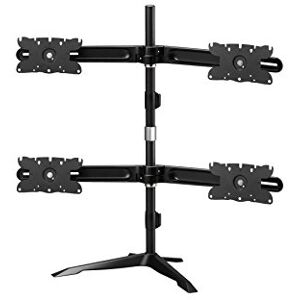 AAVARA /4-Fach Monitor Halterung Tisch-Stand für größeren Bildschirm 24''-32'' DS410 Schwarz AAVARA /4-Fach Monitor Halterung Tisch-Stand für größeren Bildschirm 24''-32'' DS410 Schwarz