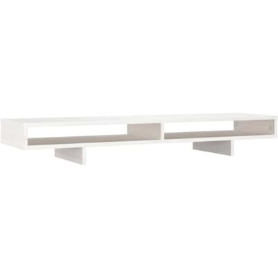 vidaXL Monitorständer Schreibtischaufsatz Monitorerhöhung Bildschirm Aufsatz Bildschirmerhöhung Bildschirmständer Weiß 100x27x14cm Massivholz Kiefer vidaXL Monitorständer Schreibtischaufsatz Monitorerhöhung Bildschirm Aufsatz Bildschirmerhöhung Bildschirmständer Weiß 100x27x14cm Massivholz Kiefer