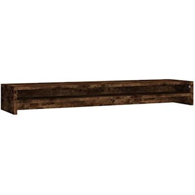 vidaXL Monitorständer Schreibtischaufsatz Monitorerhöhung Bildschirm Aufsatz Bildschirmerhöhung Bildschirmständer Räuchereiche 100x24x13cm Holzwerkstoff vidaXL Monitorständer Schreibtischaufsatz Monitorerhöhung Bildschirm Aufsatz Bildschirmerhöhung Bildschirmständer Räuchereiche 100x24x13cm Holzwerkstoff