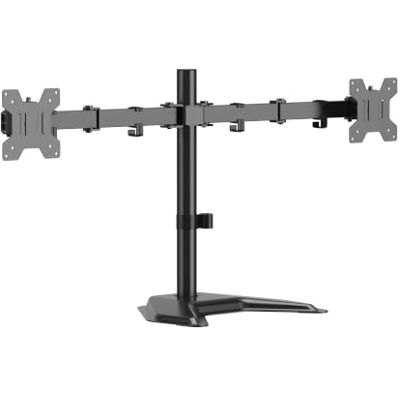 PureMounts Dual Monitorhalterung 17-32 Zoll VESA 75/100 höhenverstellbar Ergonomische Tischhalterung für 2 Bildschirme, ideal für Büro und Gaming mit flexibler Ausrichtung PureMounts Dual Monitorhalterung 17-32 Zoll VESA 75/100 höhenverstellbar Ergonomische Tischhalterung für 2 Bildschirme, ideal für Büro und Gaming mit flexibler Ausrichtung