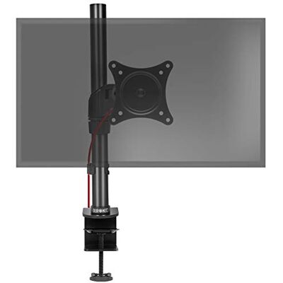 Duronic DM451X1 Monitorarm, Monitor Halterung Bildschirme bis 27" Zoll LCD LED Display Ständer bis 13 kg, Höhenverstellbar, Neigbar -20° bis +20°, Drehbar 360°, Monitorhalterung 2fach VESA Arm Duronic DM451X1 Monitorarm, Monitor Halterung Bildschirme bis 27" Zoll LCD LED Display Ständer bis 13 kg, Höhenverstellbar, Neigbar -20° bis +20°, Drehbar 360°, Monitorhalterung 2fach VESA Arm