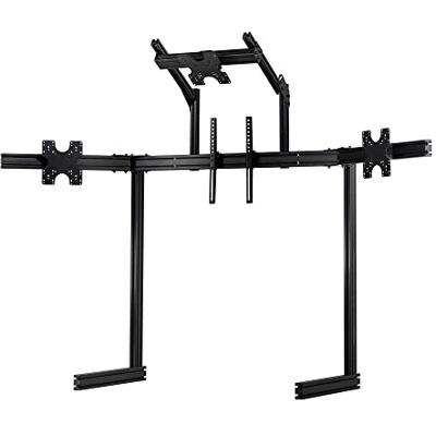 Next Level Racing Elite Freestanding Complete Quad Monitor Stand Black Edition Next Level Racing Elite Freestanding Complete Quad Monitor Stand Black Edition