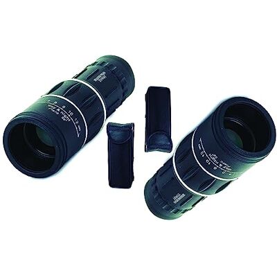 PARENCE Set mit 2 monokularen Ferngläsern 16 x 52 mit Nachtfunktion Tragetasche &; Reinigungswerkzeug gepanzerte Linse Ideal Camping, Angeln, Beobachtung, Konzert, Schießstand / 2er-Set PARENCE Set mit 2 monokularen Ferngläsern 16 x 52 mit Nachtfunktion Tragetasche &; Reinigungswerkzeug gepanzerte Linse Ideal Camping, Angeln, Beobachtung, Konzert, Schießstand / 2er-Set