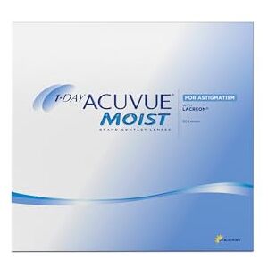 Acuvue MOIST 1-DAY for Astigmatism Tageslinsen – Tageskontaktlinsen mit -2.00 dpt, Cyl -0.75, Ach 180 & BC 8.5 – UV Schutz, feuchtigkeitsspendend & angenehmes Tragegefühl – 90 Linsen Acuvue MOIST 1-DAY for Astigmatism Tageslinsen – Tageskontaktlinsen mit -2.00 dpt, Cyl -0.75, Ach 180 & BC 8.5 – UV Schutz, feuchtigkeitsspendend & angenehmes Tragegefühl – 90 Linsen