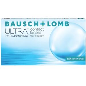 Bausch + Lomb Ultra, sphärische Premium Monatslinsen, Kontaktlinsen weich, 3 Stück BC 8.5 mm/DIA 14.2 / +4.25 Dioptrien Bausch + Lomb Ultra, sphärische Premium Monatslinsen, Kontaktlinsen weich, 3 Stück BC 8.5 mm/DIA 14.2 / +4.25 Dioptrien