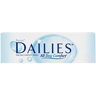 Dailies Focus All Day Comfort Tageslinsen weich 30 Stück BC 8.6 mm DIA 13.8 mm -05.50 Dioptrien Dailies Focus All Day Comfort Tageslinsen weich 30 Stück BC 8.6 mm DIA 13.8 mm -05.50 Dioptrien