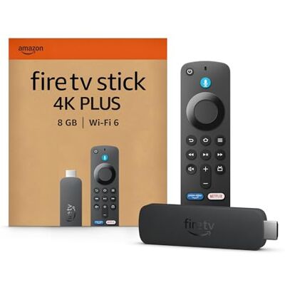 Amazon Zertifiziert und generalüberholt Fire TV Stick 4K Plus, mit Unterstützung für Wi-Fi 6 sowie Streaming in Dolby Vision/Atmos und HDR10+ Amazon Zertifiziert und generalüberholt Fire TV Stick 4K Plus, mit Unterstützung für Wi-Fi 6 sowie Streaming in Dolby Vision/Atmos und HDR10+