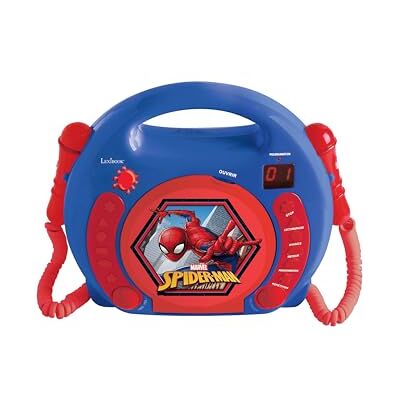 Lexibook , Spider-Man, CD-Player, RCDK100SPLXB Lexibook , Spider-Man, CD-Player, RCDK100SPLXB