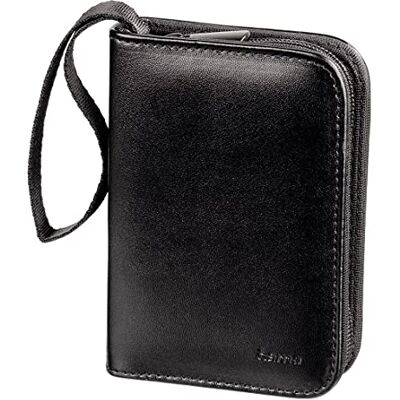 Hama Speicherkarten-Tasche für 18 SD-/MMC-Speichermedien, Schwarz Hama Speicherkarten-Tasche für 18 SD-/MMC-Speichermedien, Schwarz